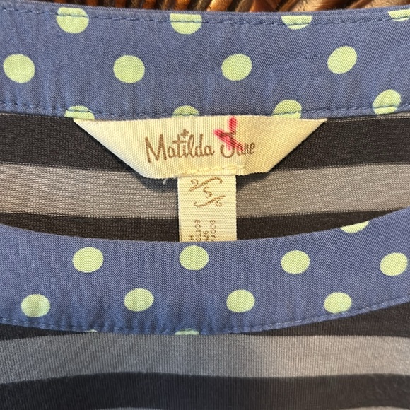 Matilda Jane Let’s Get Lost Peplum Tunic - Picture 3 of 8